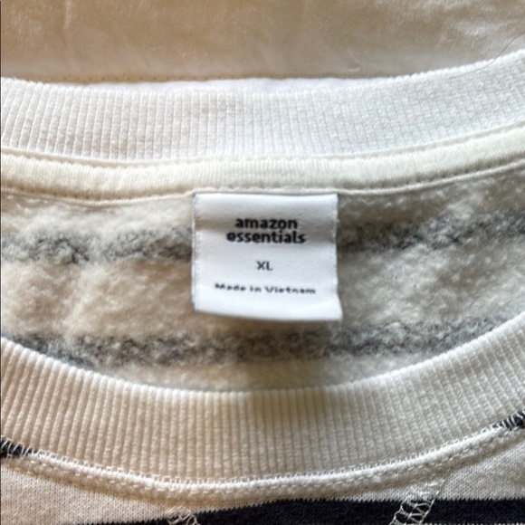 Amazon Essentials Striped Crewneck - Picture 2 of 4